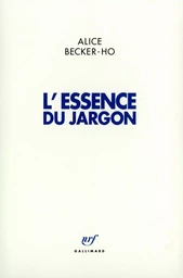 L'Essence du Jargon