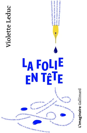 La folie en tête - Violette Leduc - GALLIMARD