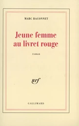 Jeune femme au livret rouge