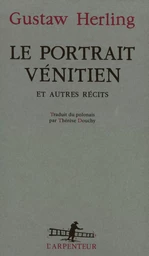 Le Portrait vénitien et autres récits