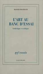 L'Art au banc d'essai