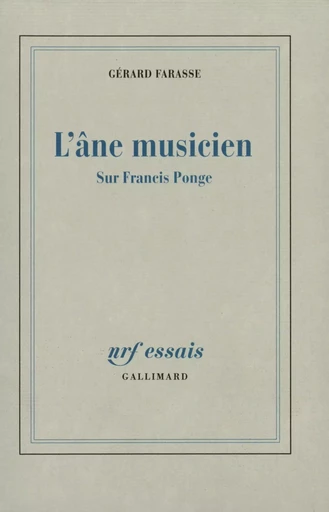 L'Âne musicien - Gérard Farasse - GALLIMARD