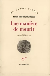 Une manière de mourir