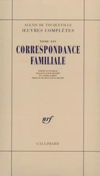 Correspondance familiale