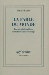 La Fable du monde