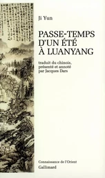 Passe-temps d'un été à Luanyang