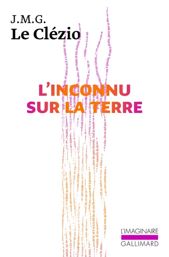 L'Inconnu sur la terre - J. M. G. Le Clézio - GALLIMARD