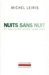 Nuits sans nuit et quelques jours sans jour