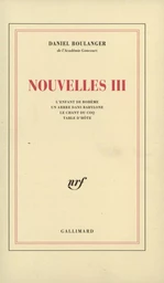 Nouvelles III