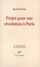 Projet pour une révolution à Paris