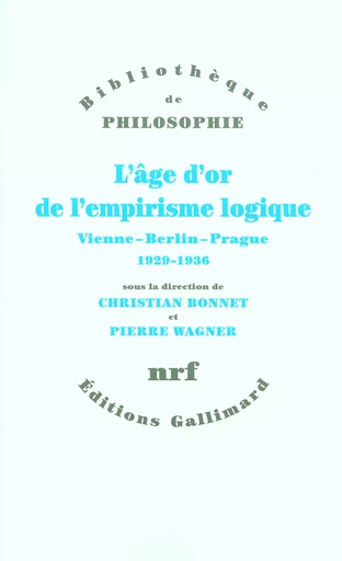 L'âge d'or de l'empirisme logique -  Collectifs - GALLIMARD