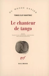 Le chanteur de tango