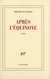 Après l'équinoxe