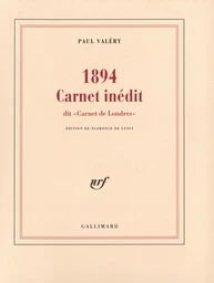 1894 Carnet inédit