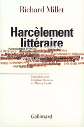 Harcèlement littéraire