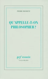 Qu'appelle-t-on philosopher ?