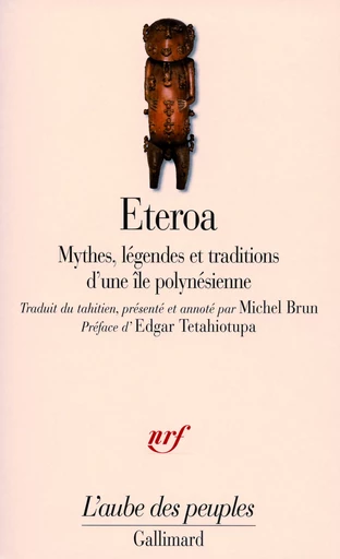 Eteroa -  Anonymes - GALLIMARD