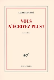 Vous n'écrivez plus ?