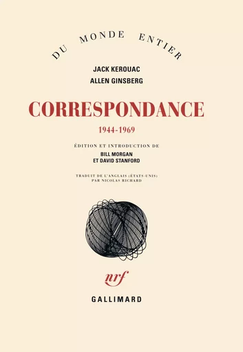 Correspondance - Jack KEROUAC, Allen Ginsberg - GALLIMARD