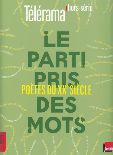 Le parti pris des mots -  Collectifs - GALLIMARD