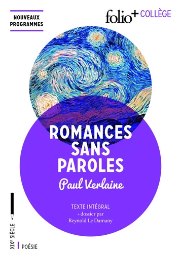 Romances sans paroles - PAUL VERLAINE - FOLIO