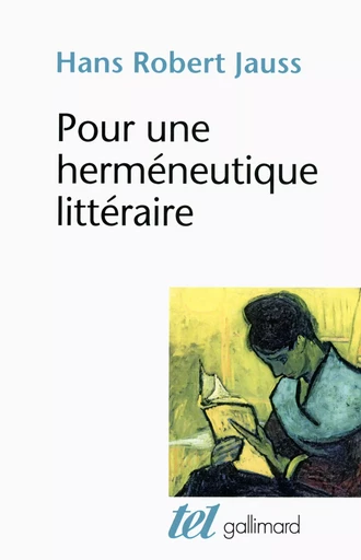 Pour une herméneutique littéraire - Hans Robert JAUSS - GALLIMARD