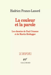 La couleur et la parole