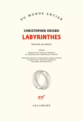 Labyrinthes - Christopher Okigbo - GALLIMARD