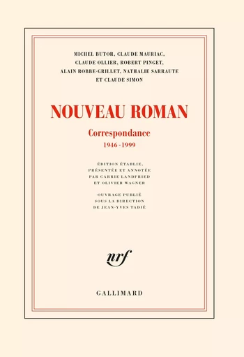 Nouveau Roman -  Collectifs - GALLIMARD