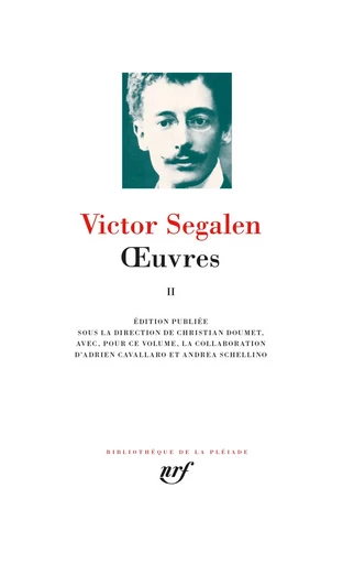 Œuvres - Victor Segalen - GALLIMARD