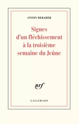 Signes d'un fléchissement à la troisième semaine du Jeûne