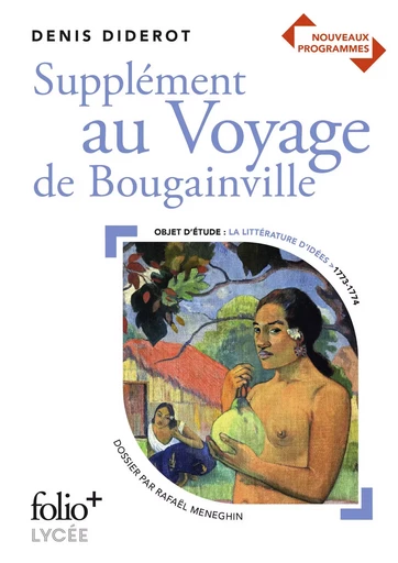 Supplément au Voyage de Bougainville - Denis Diderot - FOLIO