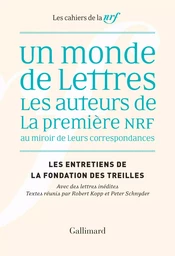 Un monde de lettres