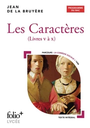 Les Caractères - Bac 2025