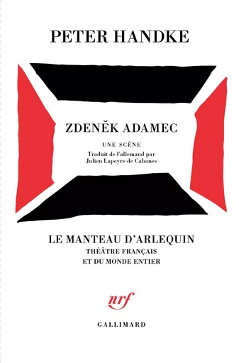 Zdenek Adamec - Peter Handke - GALLIMARD