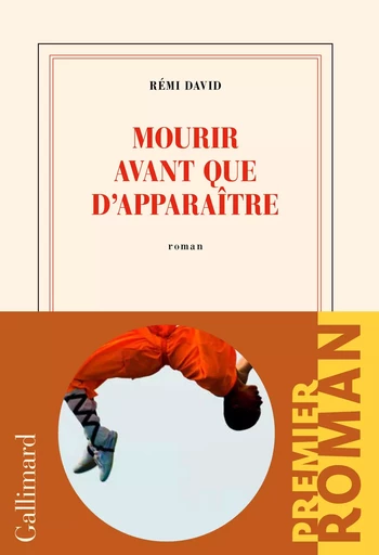 Mourir avant que d'apparaître - Remi David - GALLIMARD