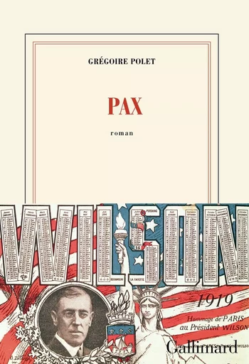 Pax - Grégoire Polet - GALLIMARD