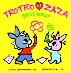 Trotro et Zaza dessinent