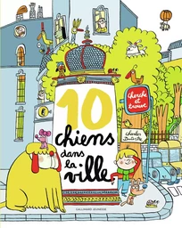 Cherche et trouve - 10 chiens dans la ville