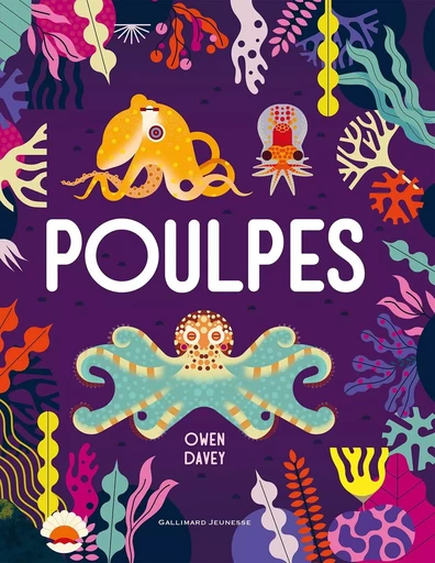 Poulpes - Owen Davey - GALLIMARD JEUNE