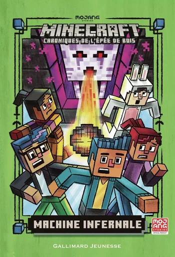 Romans Minecraft - Machine infernale - Nick Eliopulos - GALLIMARD JEUNE