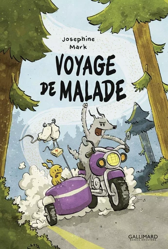 Voyage de malade - Josephine Mark - GALLIMARD BD