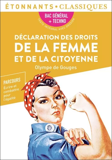 Déclaration des droits de la femme et de la citoyenne - Bac 2025 - Olympe deGouges - FLAMMARION