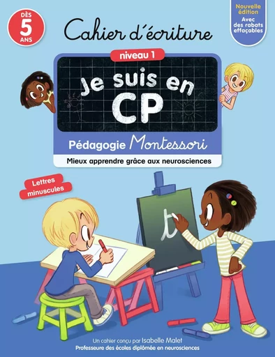 Je suis en CP - Cahier d'écriture - Niveau 1 - Isabelle Malet, Emmanuel Ristord - PERE CASTOR