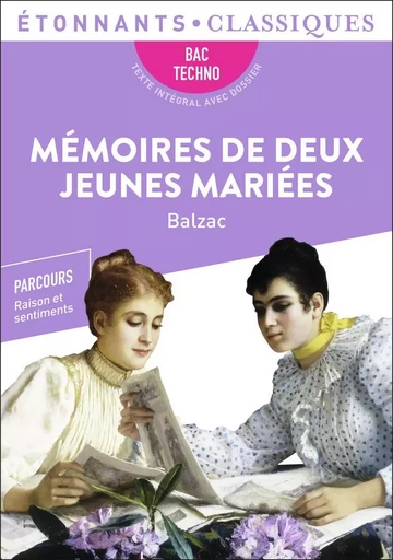 Mémoires de deux jeunes mariées - Bac Techno 2025 - Honoré de Balzac - FLAMMARION