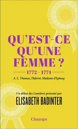 Qu'est-ce qu'une femme ?