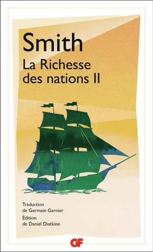 La Richesse des nations - Adam Smith - FLAMMARION