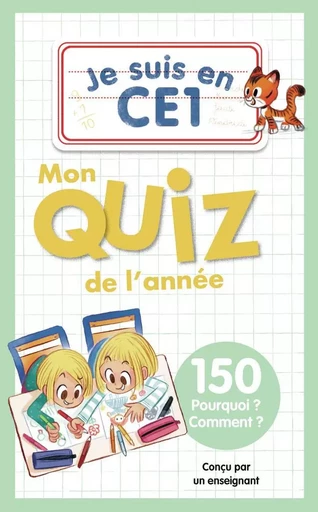 Je suis en CE1 - Mon quiz de l'année - Daniel Bensimhon - PERE CASTOR