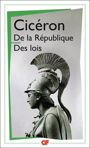 De la République - Des lois -  Cicéron - FLAMMARION