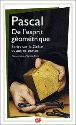 De l'esprit géométrique